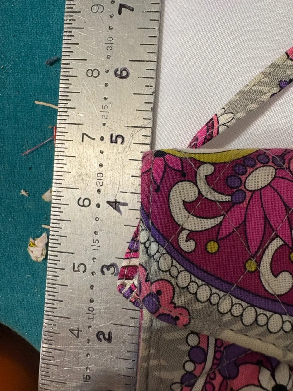 Vera Bradley Organizer Wallet detachable crossbody‎ strap Paisley Meets Plaid
